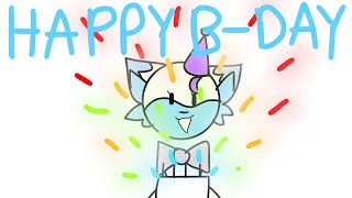 Dizzy dizzy animation meme- Happy b-day @fishbowled_ !-AquaFoxxy