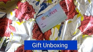 Gift Unboxing।। First Prize in Raffle draw।। #prize #raffledraw