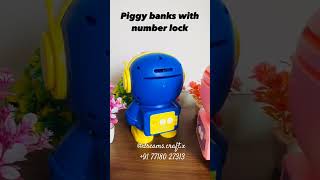 personalised piggy bank #piggybank #savings #sadqah #shorts #gift #love #gifts #gulak