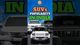 Why are SUVs becoming popular in India ??? #shortsfeed #shortsviral