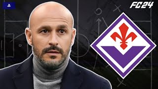 ESQUEMA TÁTICO / FIORENTINA DE VICENZO ITALIANO/FC24 PS4-PS5 -XBOX -PC