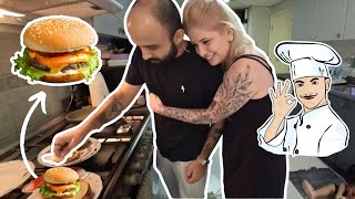 Master Chef de fast food?? - Marido na cozinha!