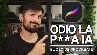 PROCREATE ODIA LA IA GENERATIVA