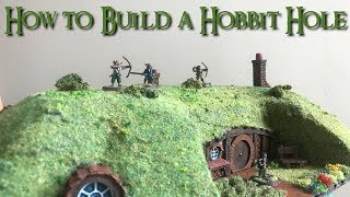 How to make a Hobbit Hole with Forgeworld's Kit - GW Middle Earth Strategy Battle Game