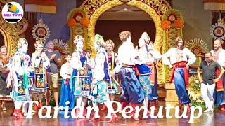 TARIAN PENUTUP...PENAMPILAN SENI TARI DUTA NEGARA UKRAINE DI ARENA PESTA KESENIAN BALI