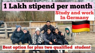 study and work in Germany with 100000 stipend🇩🇪