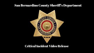 Critical Incident Hesperia September 27, 2022