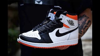 Definitely Not Shattered Backboard | Unboxing Air Jordan 1 High “Electro Orange” | In-Depth Review