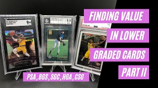 Value In Lower Graded Cards From Other Grading Companies | Sports Card Collecting and Investing |