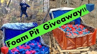 The Best Giveaway Ever-Win a FOAM PIT!  #Nothing To Do Crew