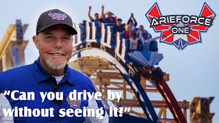 ArieForce One Roller Coaster At Fun Spot America Atlanta - Owner & CEO John Arie, Jr.