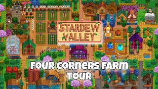 FOUR CORNERS FARM TOUR | STARDEW VALLEY 1.6 | So much spaces