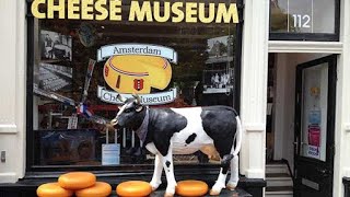 Amsterdam Dutch cheese museum  tour this museum is FREE full video 4k in tamil