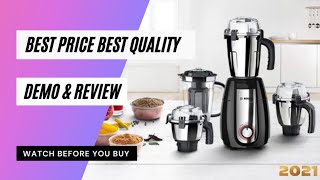 Bosch TruMixx Pro Mixer Grinder Demo & Review | Best Mixer Grinder| Indian 2021