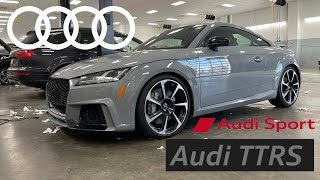 Audi TTRS Exhaust Sound | Unboxing | 2018 Audi TTRS | Nardo Grey TTRS | 5cyl