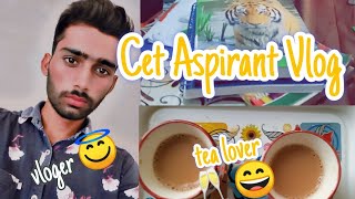 Cet Aspirant Vlog 📚🎯💗|| A Day In My Life #cetexam2024