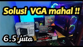 Rakit PC Tanpa VGA (AMD Ryzen 5 3400G) Siap UPGRADE 2022 !!