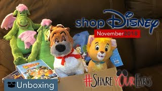 Unboxing: ShopDisney (Oliver & Company & Pete's Dragon Plush) - Disney Merch - EricRovtar.com