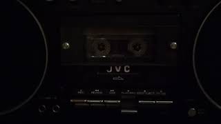 Test Boombox Ghettoblaster Rare Vintage JVC 3090EN